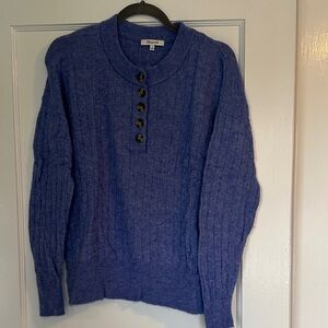 Madewell sweater with Buttons